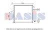 AKS DASIS 512075N Condenser, air conditioning